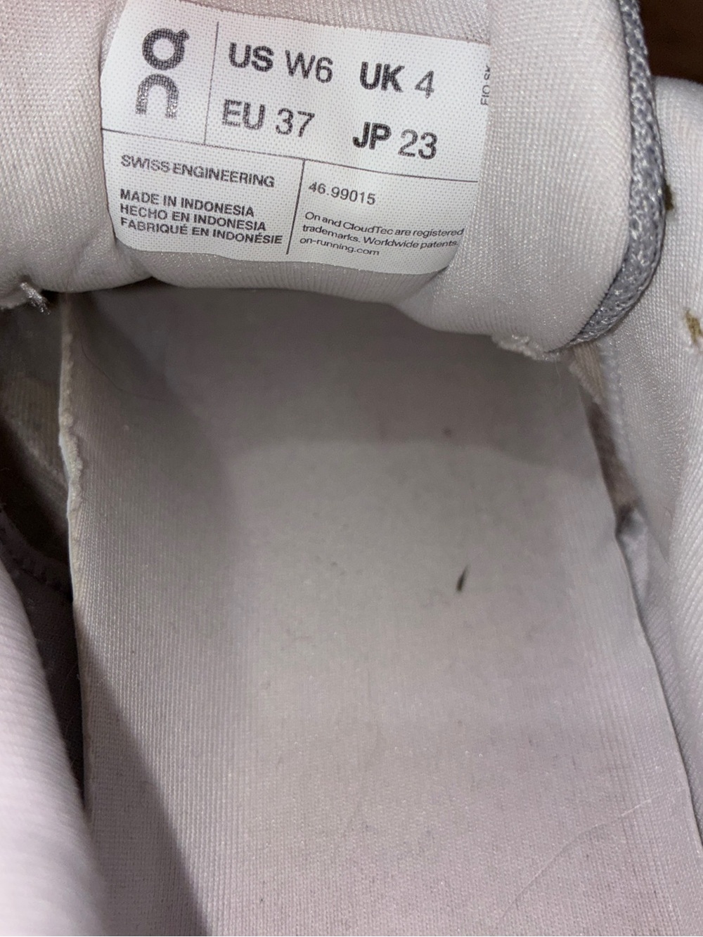 On Cloud Runner 2 Women’s Sneakers, white - size 6 - Picture 10 of 10